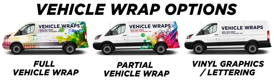 Silver Springs Vehicle Wraps vehicle wrap options