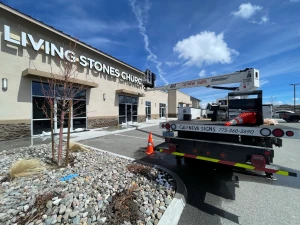 Silver Springs Sign Removal Company install 1